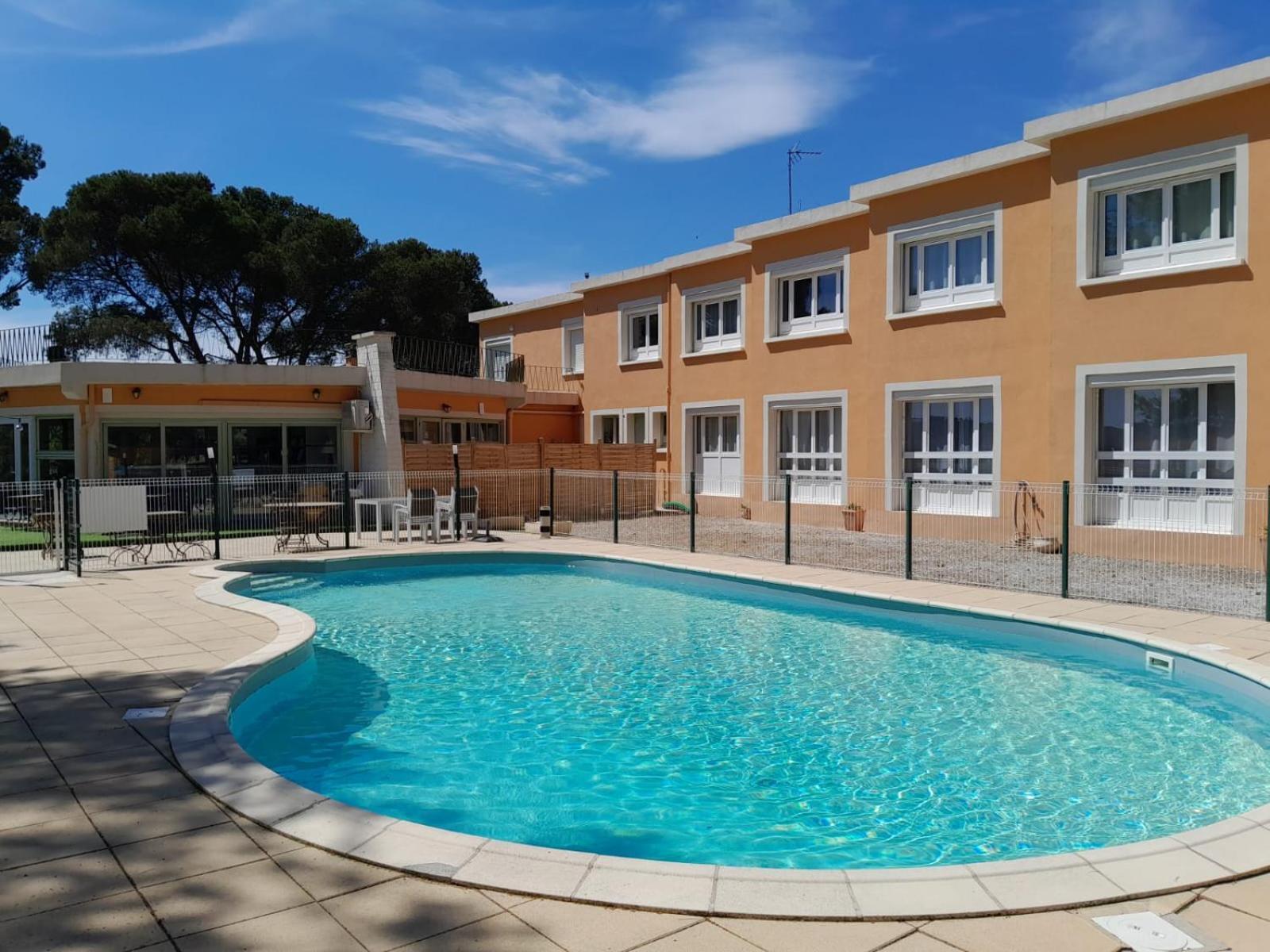Hotel Les Rocailles Montagnac  Eksteriør billede